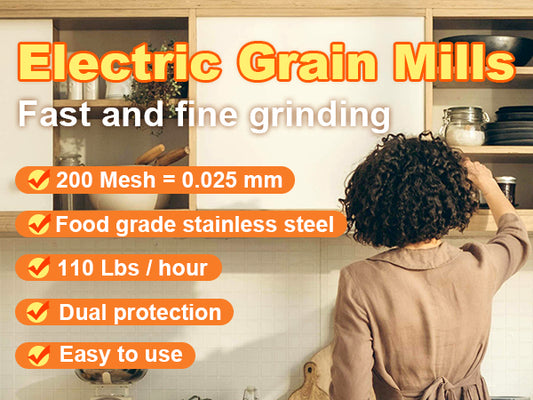 Powerful Grain Mill Grinder for Commercial Use