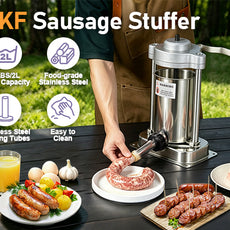 Stainless Steel Manual Sausage Stuffer