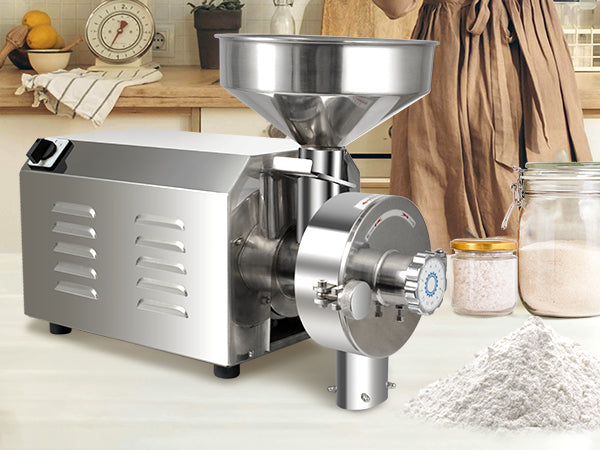 Commercial Grain Mill Grinder for Dry Materials (110V / 220V)