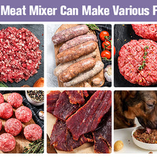Stainless Steel Hand Crank Meat Mixer