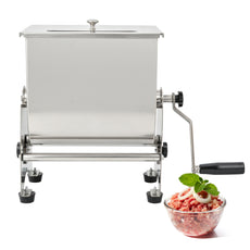 Stainless Steel Hand Crank Meat Mixer