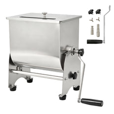 Stainless Steel Hand Crank Meat Mixer