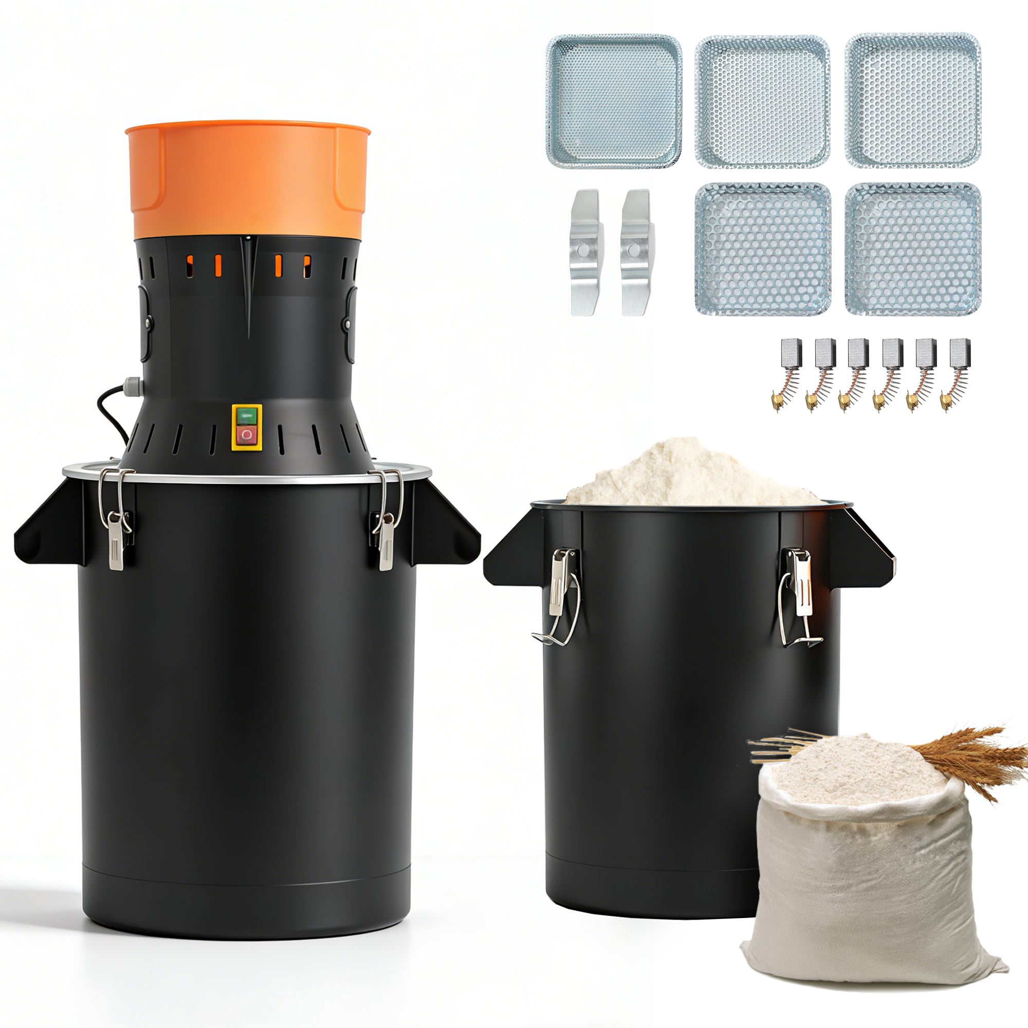 60L Multipurpose Electric Grain Mill Grinder