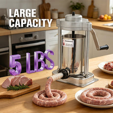 Stainless Steel Manual Sausage Stuffer
