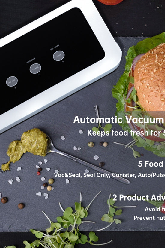 Vacuum Sealer Machine, Automatic Food Sealer for Food Preservation