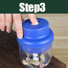 OKF Small Portable Home Garlic Chopper