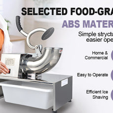 Drawer-style Ice Crusher