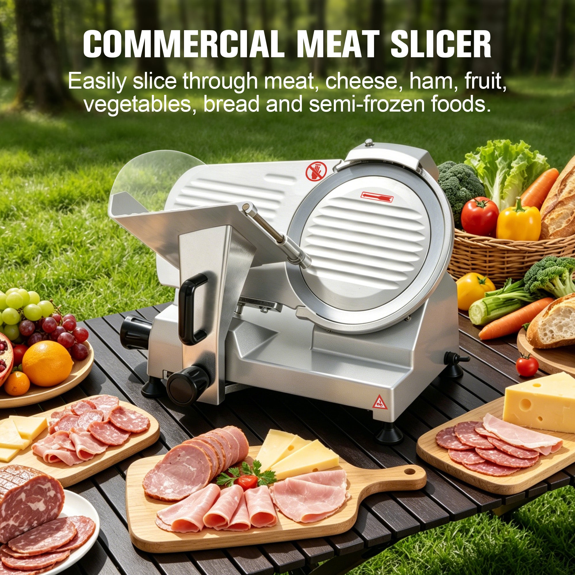 Commercial Frozen Meat Slicer Machine