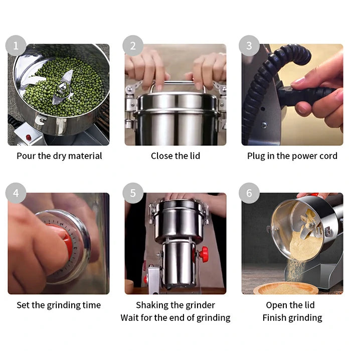 2000g Swing-type Grain Grinder