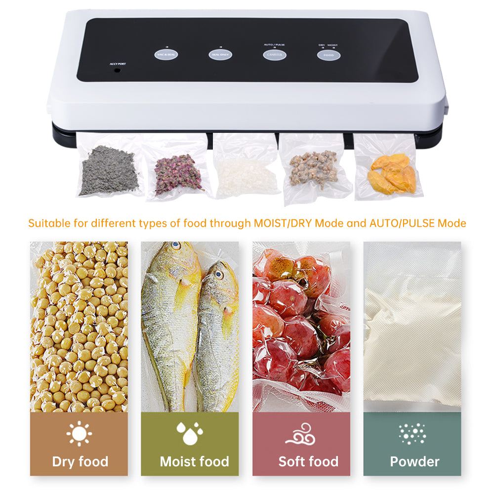 Vacuum Sealer Machine, Automatic Food Sealer for Food Preservation
