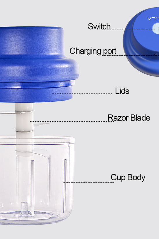 OKF Small Portable Home Garlic Chopper