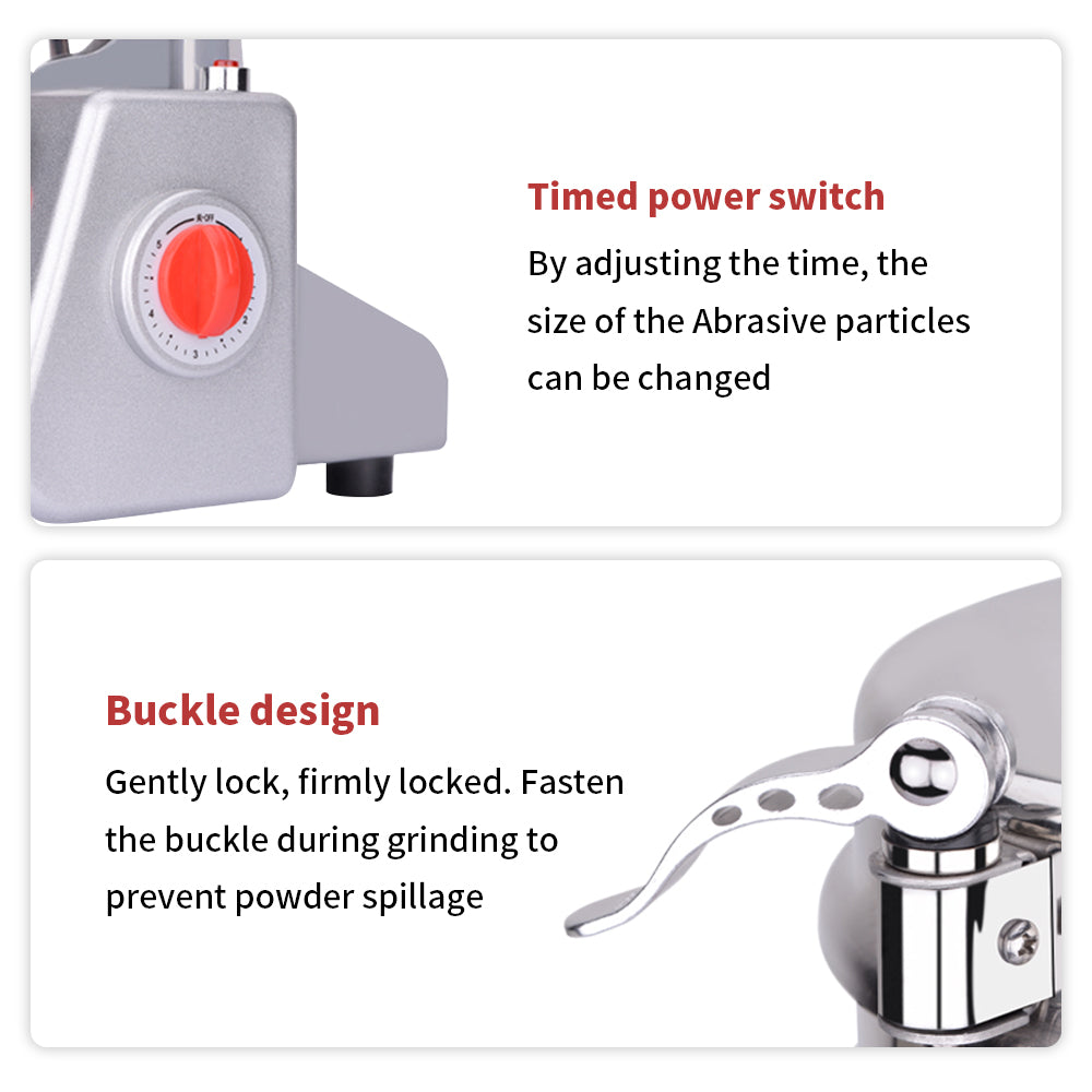 2800W 110V High-Speed Electric Grain Mill Grinder, Grain Mill for Home and Commercial Use
