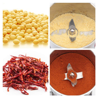 OKF Electric Grain Mill Grinder Stainless Steel Grain Blender