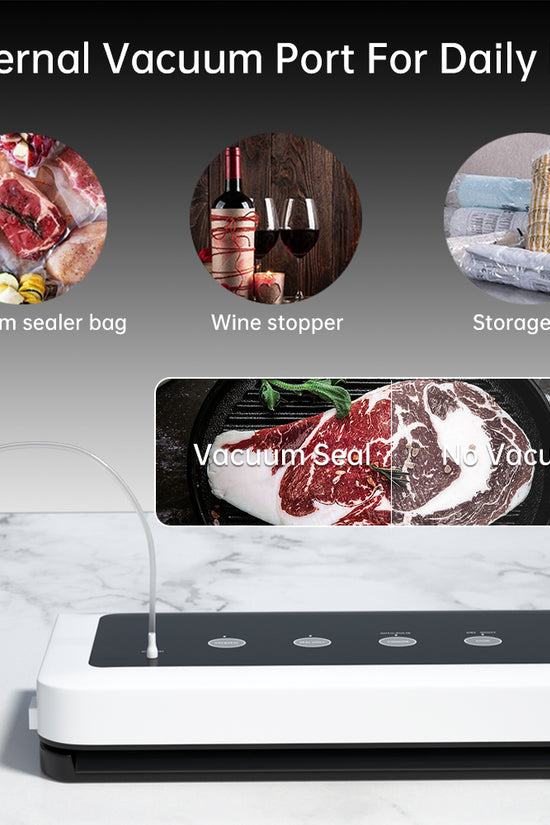 Vacuum Sealer Machine, Automatic Food Sealer for Food Preservation