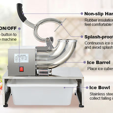 Drawer-style Ice Crusher
