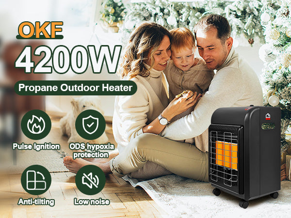 OKF Propane Heater Indoor and Outdoor