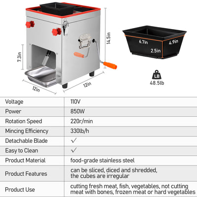 Commercial Meat Slicer