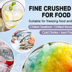 Drawer-style Ice Crusher