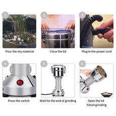 150g Upright Grain Mill Grinder