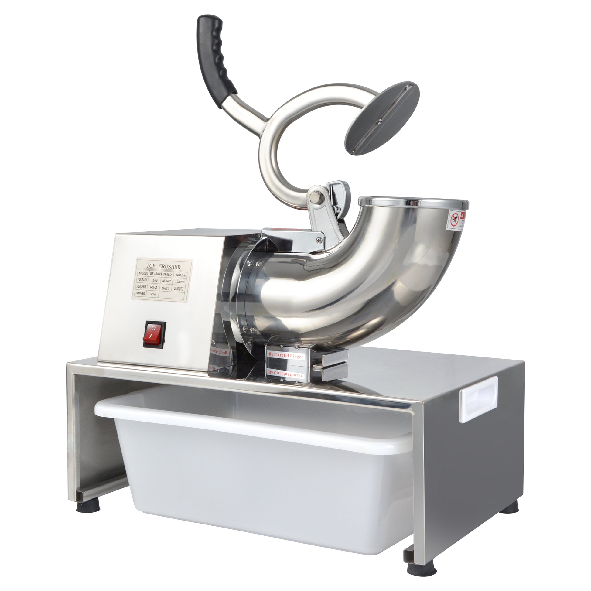 OKF Commercial Snow Cone Machine - 661LB/H Commercial Shaved Ice Machine, Ice Crusher Shaved Ice Machine Fluffy