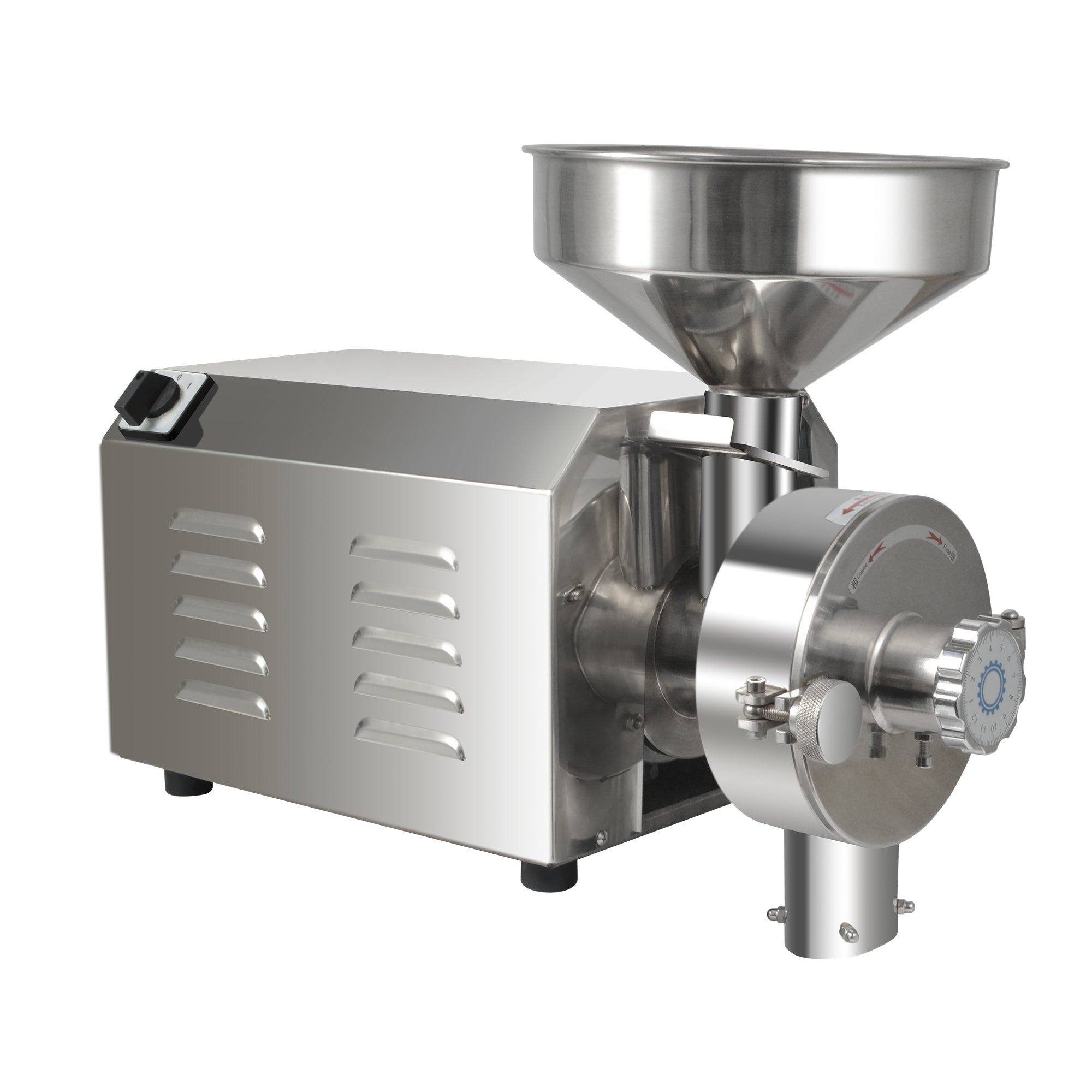 Commercial Grain Mill Grinder for Dry Materials (110V / 220V)