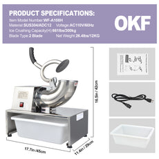 Drawer-style Ice Crusher