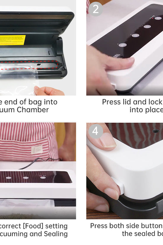 Vacuum Sealer Machine, Automatic Food Sealer for Food Preservation