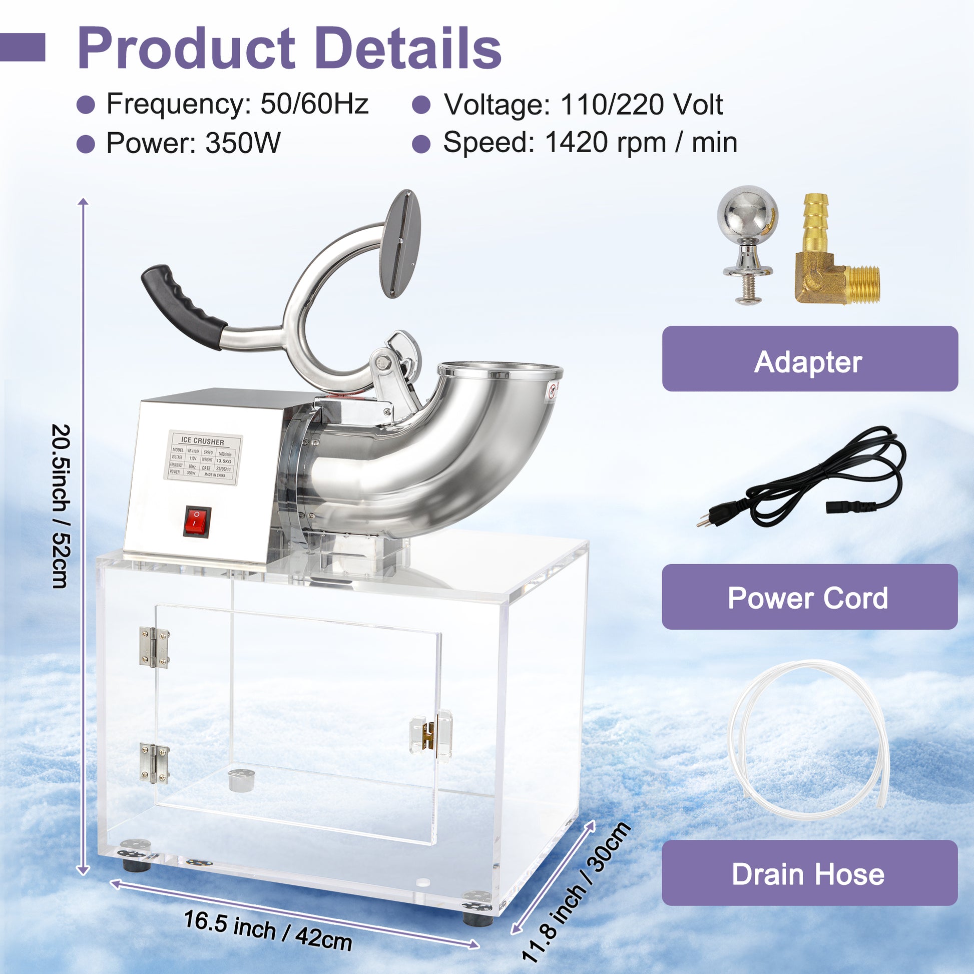 OKFKitchen Crush Ice in Blender