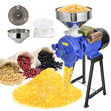 High-Leg Grain Mill Grinder for Dry materials (110V / 220V)