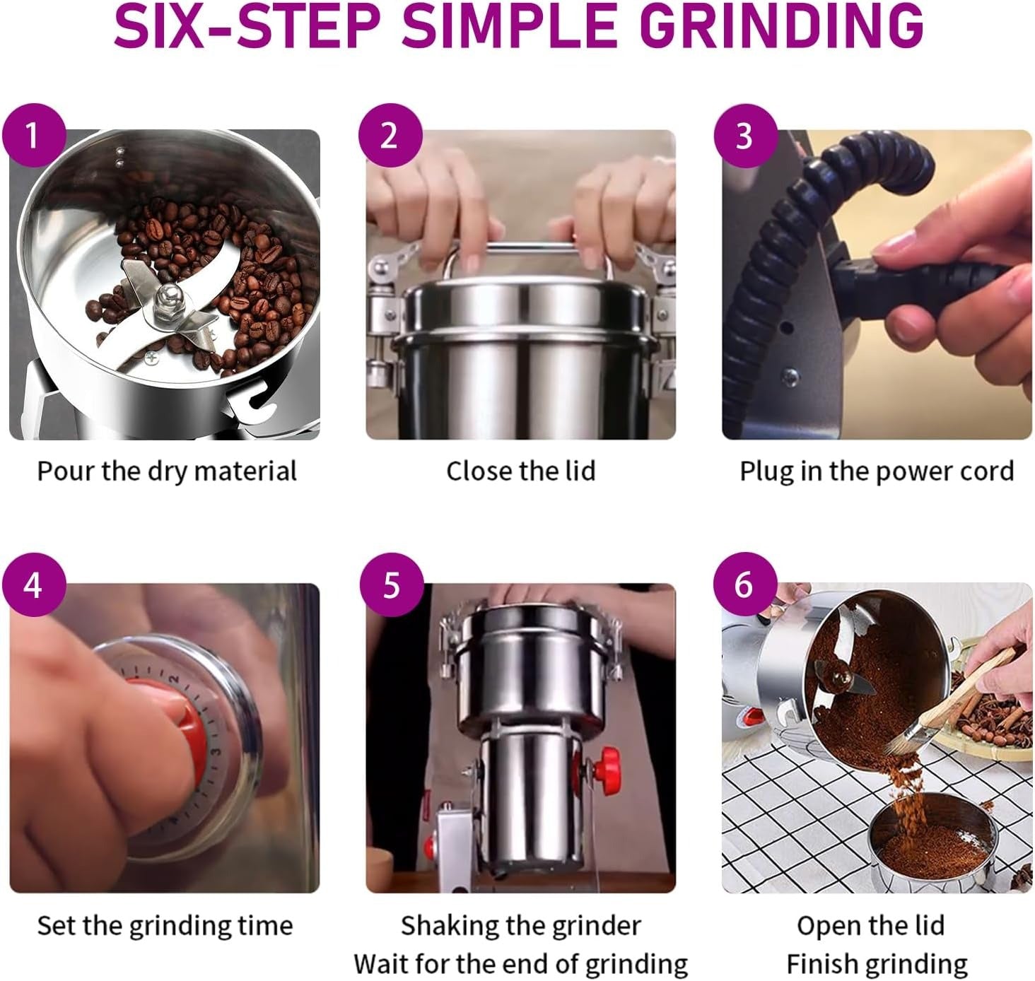 Swing-type Grain Grinder
