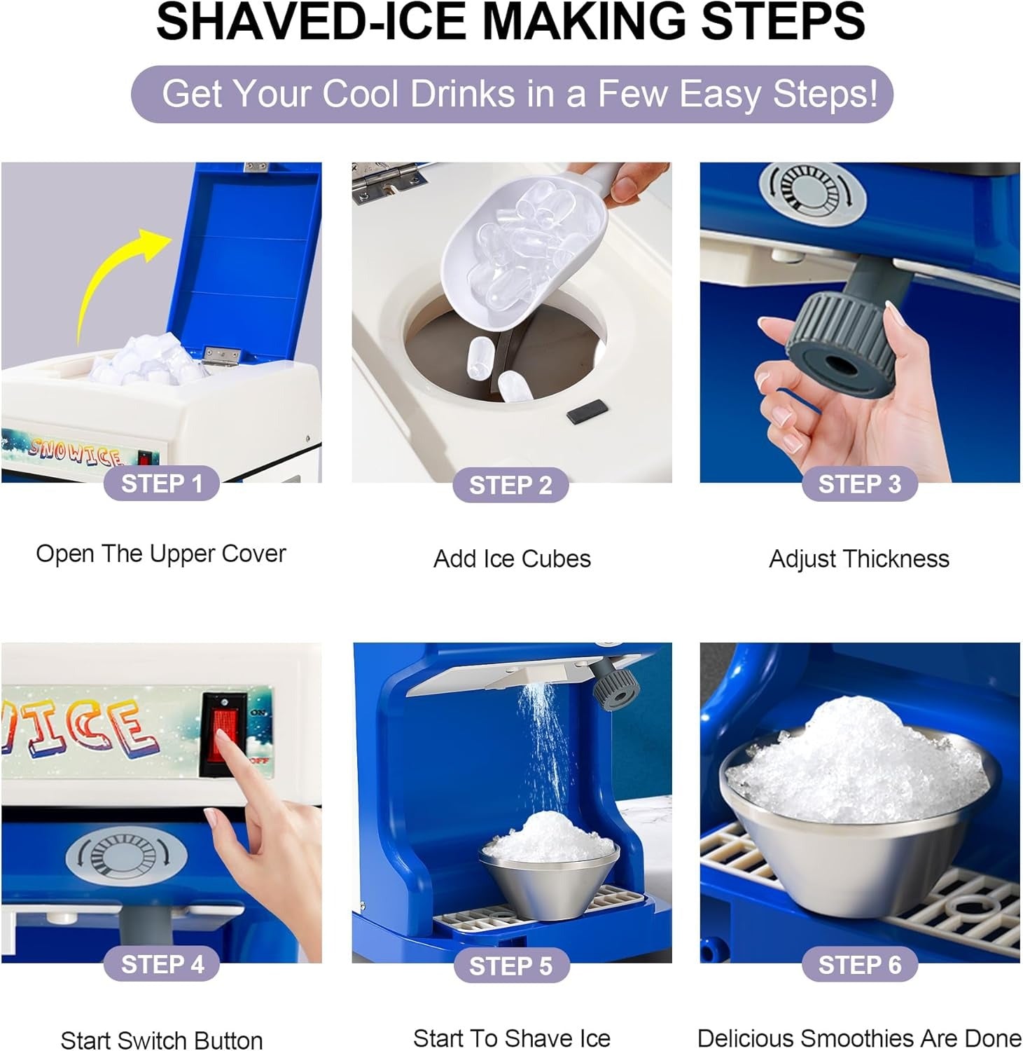 Fully-automatic Ice Crusher