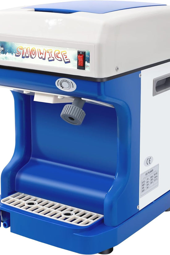 OKF 110V Electric Shaved Ice Machine 250W Snow Cone Maker Tabletop