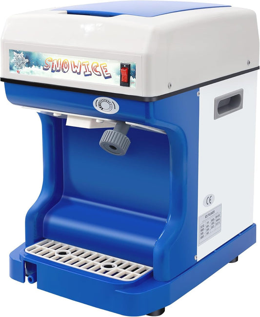 OKF 110V Electric Shaved Ice Machine 250W Snow Cone Maker Tabletop