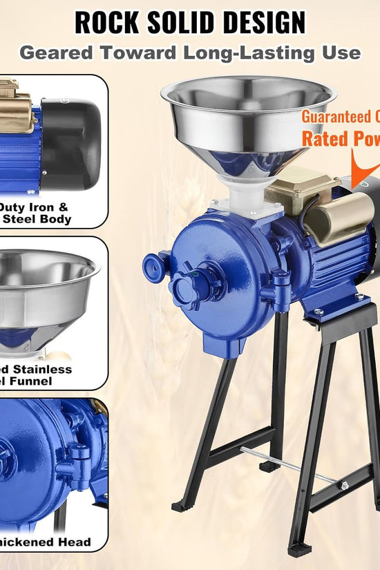 Commercial High-legged Grain Mill