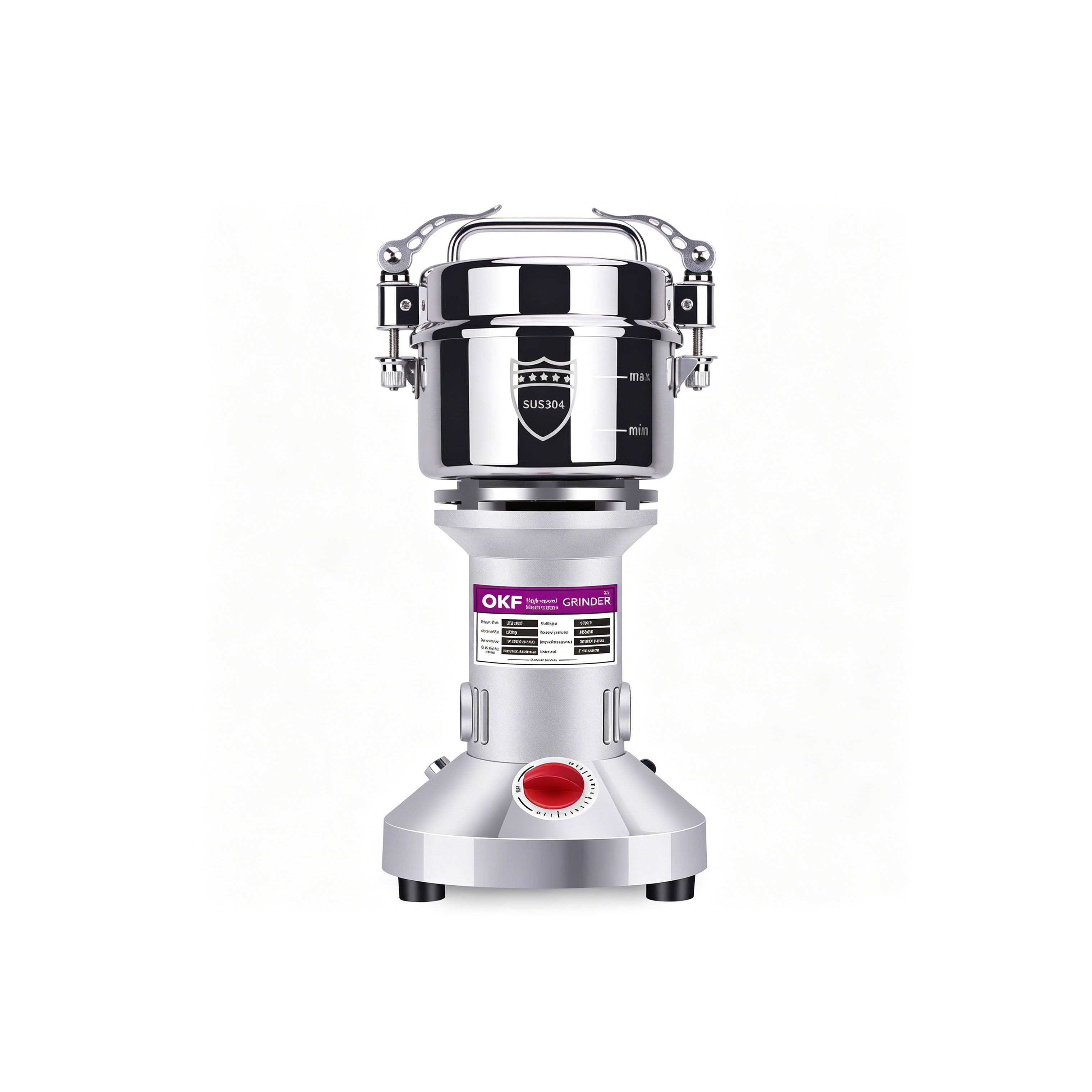 550g Upright Grain Mill Grinder